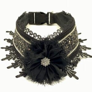 black tie custom collar