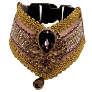 dusty rose custom collar