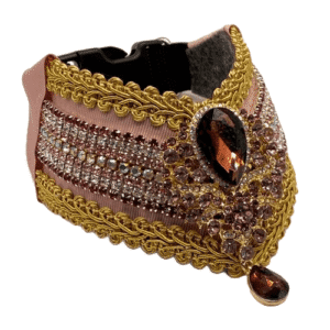 dusty rose custom collar