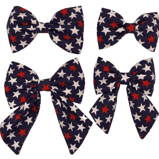 patriotic stars bowtie