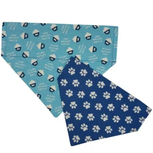 gotcha day celebration reversible over the collar bandana