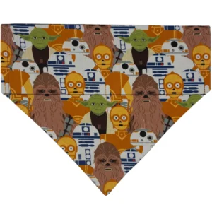 Paw Wars characters patterned bandana