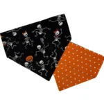 boogie bones over the collar bandana fall pet fashion
