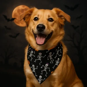 Boogie Bones Over the Collar Bandana