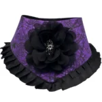 wicked widow halloween dog bandana fall pet fashion