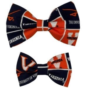 University of Virginia themed bow ties.