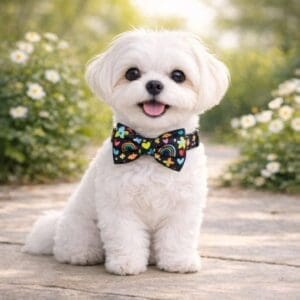 Love Is Love Bowtie Adjustable Collar