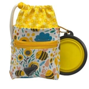 bee happy doggy training bag