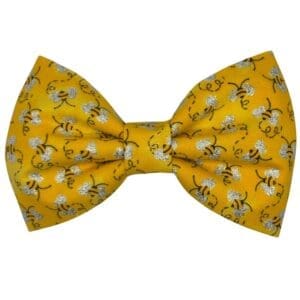 bee happy pet bowtie