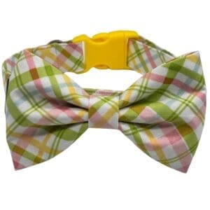 Easter Basket Bowtie Adjustable Collar