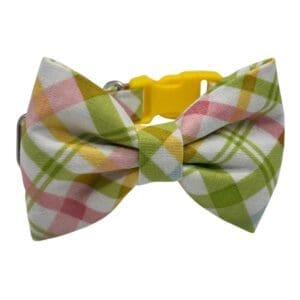 Easter Basket Bowtie Adjustable Collar