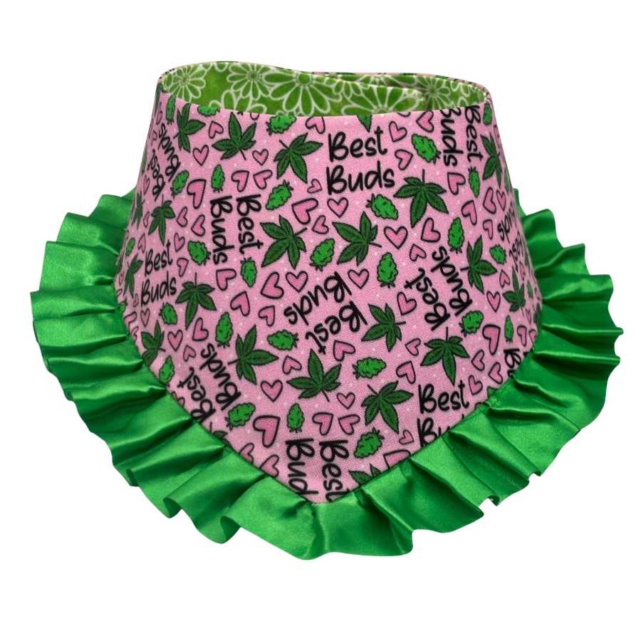 420 best buds velcro bandana
