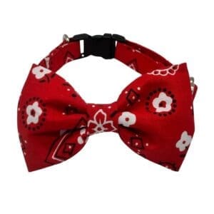 bandana bowtie collar for dogs and cats