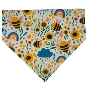 bee happy over the collar bandana