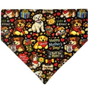 best dog mom over the collar bandana