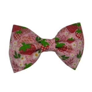 strawberry fields pet bowtie