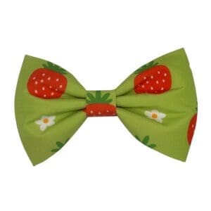 lime strawberry bowtie