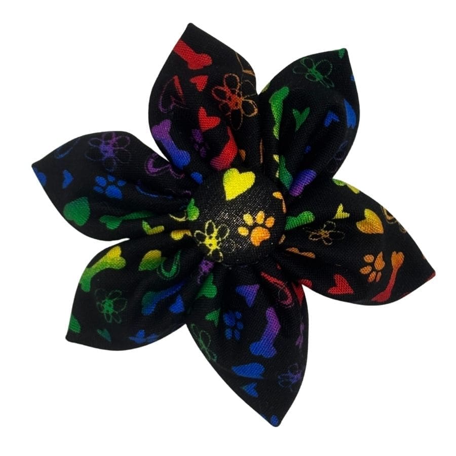 pride pawty removable flower