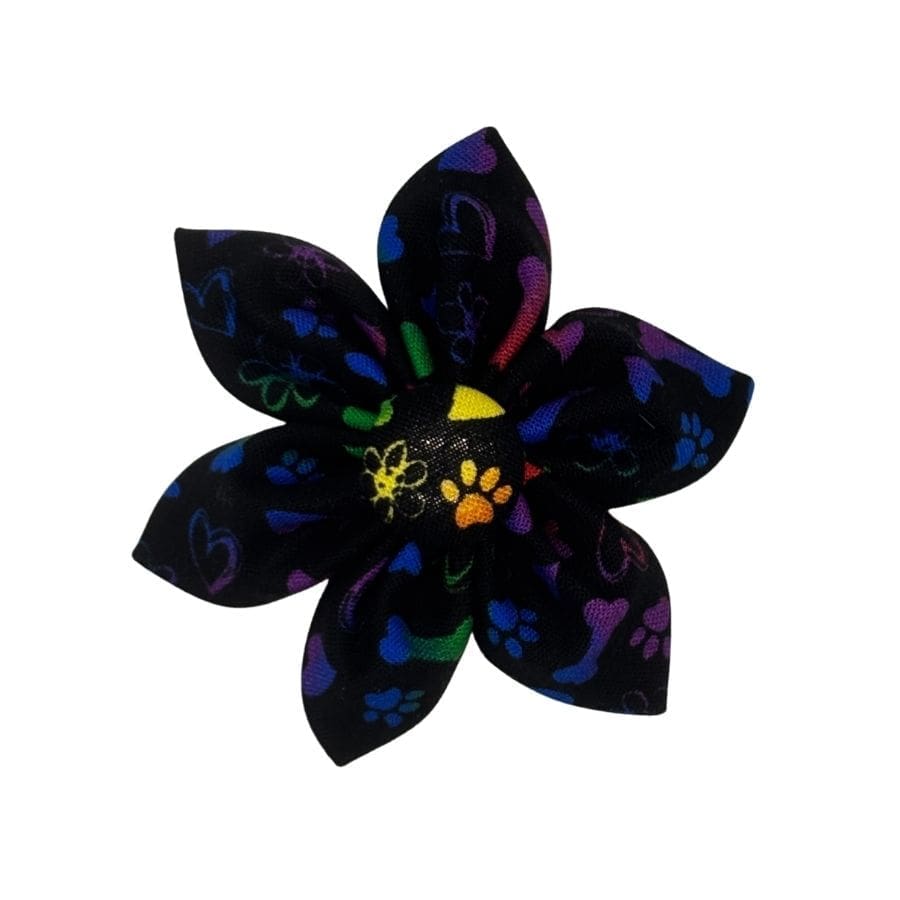 pride pawty removable flower