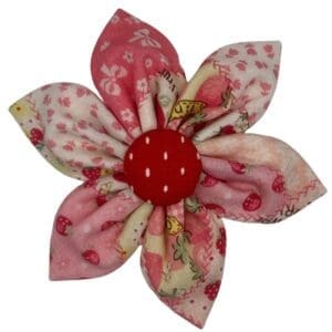 strawberry patch removable flower