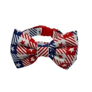 american pride stars bowtie collar