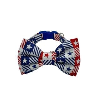 american pride stars bowtie collar