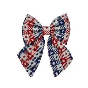 american pride stars pet bowtie or flower