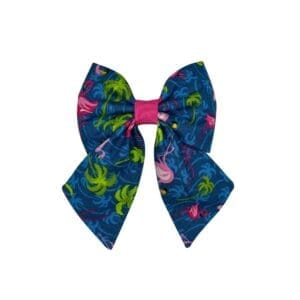 flamazing flamingo pet bowtie or flower