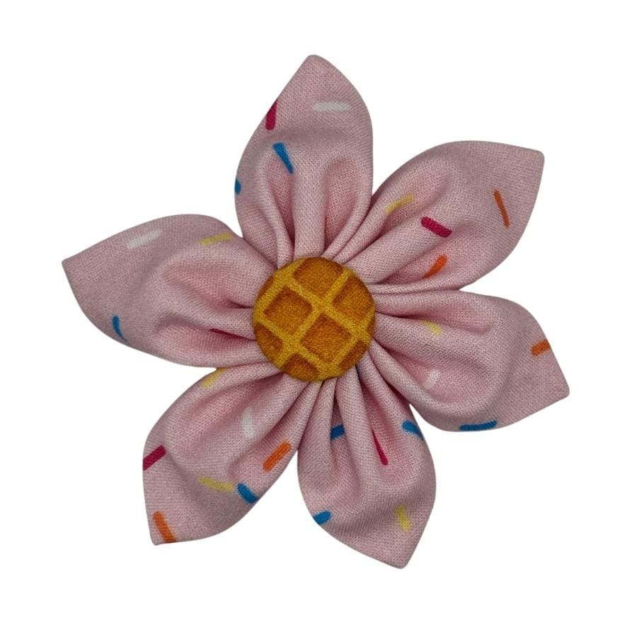 ice cream sprinkles removable pet flower