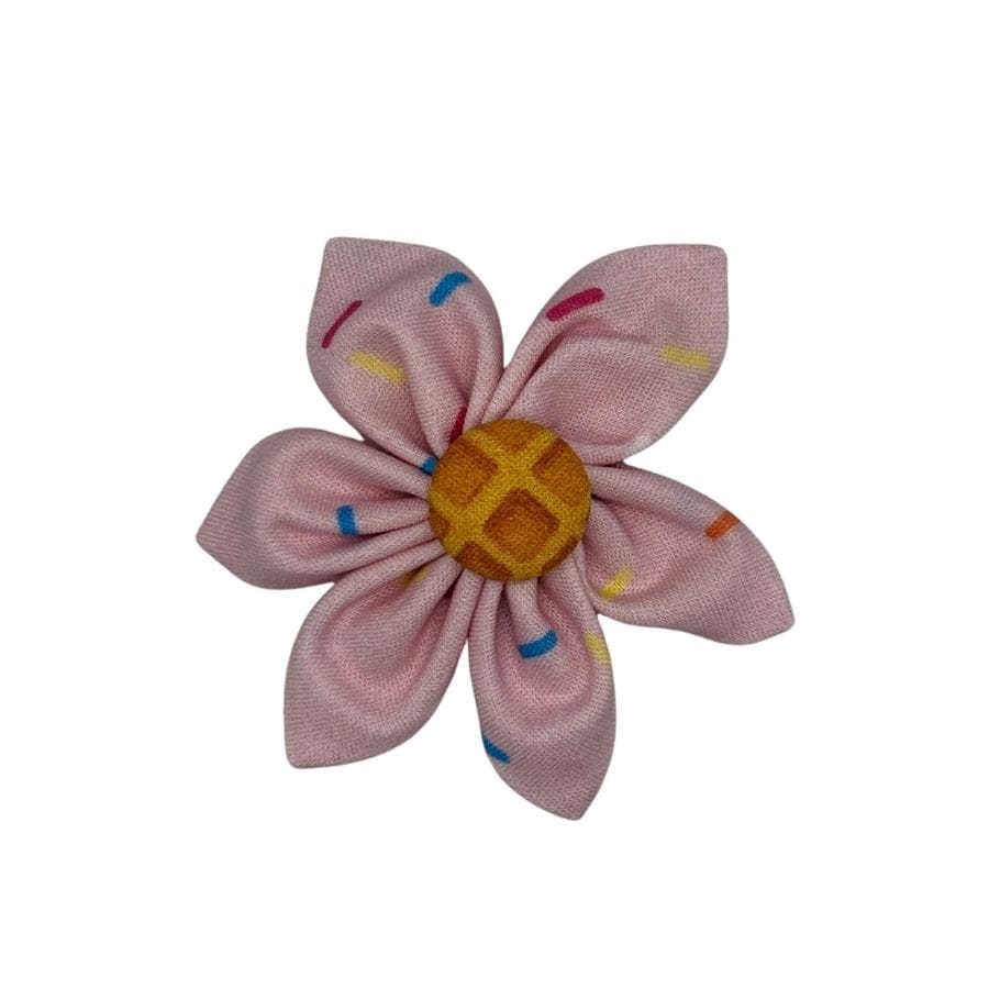 ice cream sprinkles removable pet flower