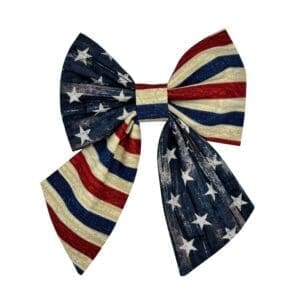 old glory pet bowtie