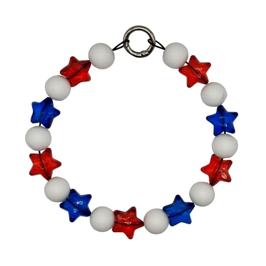 star spangled beaded necklace collar
