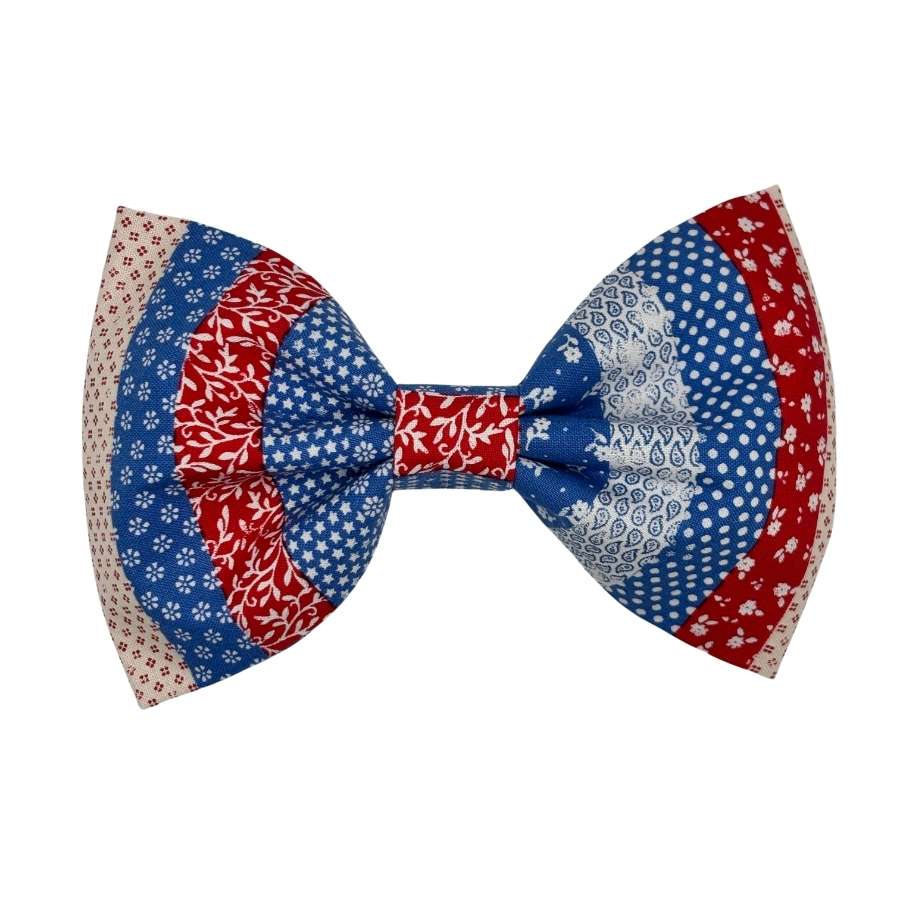 vintage americana pet bowtie