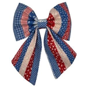 vintage americana pet bowtie