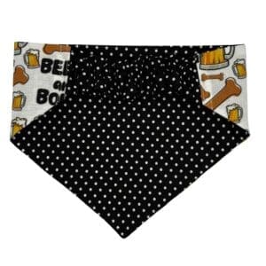 beers and bones scrunchy bandana