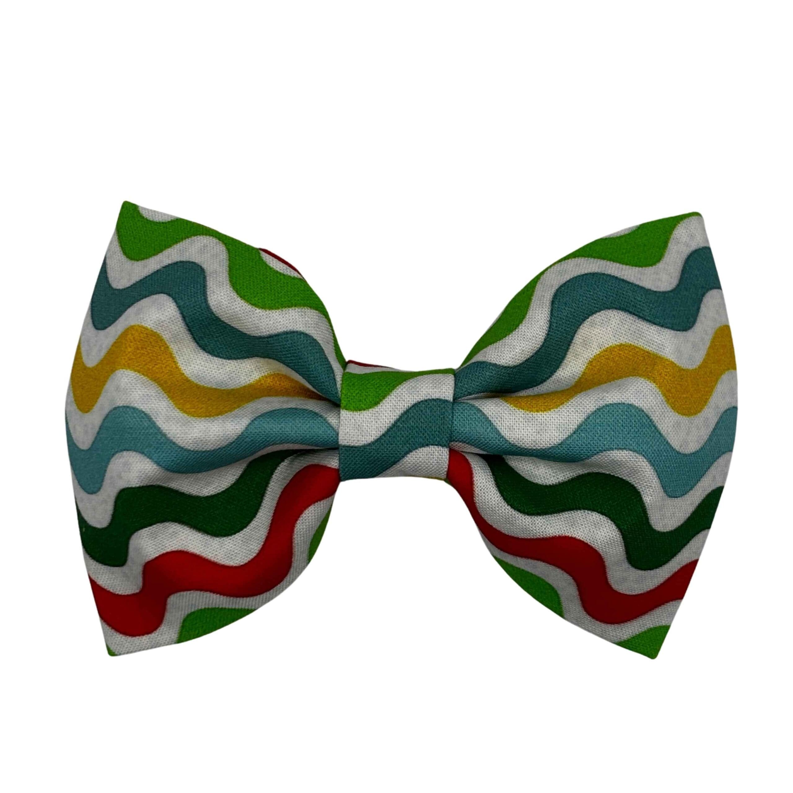 rainbow fish pet bowtie
