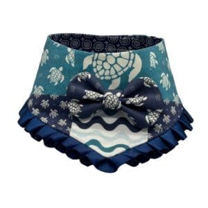 sea turtle patchwork velcro bandana